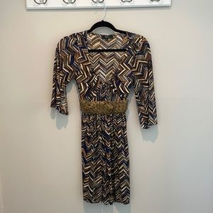 Beautiful Authentic Sky dress neutral multicolor